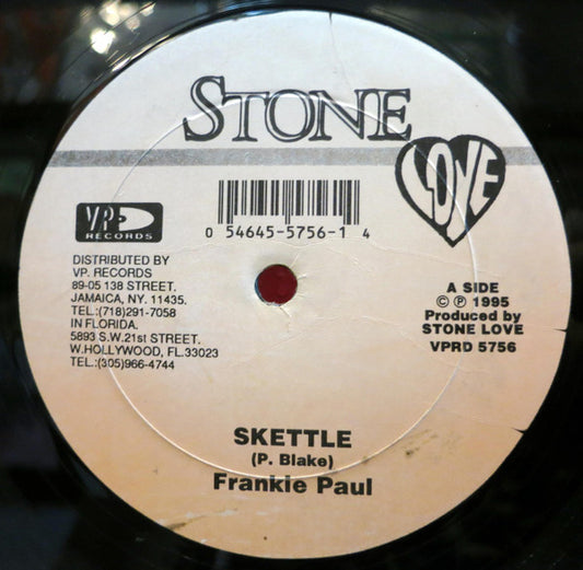 Frankie Paul / Bobby Crystal : Skettle / Take A Bow (12", Single)