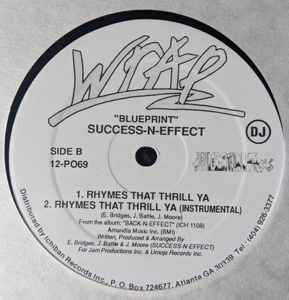 Success - N - Effect : Blueprint / Rhymes That Thrill Ya (12", Promo)