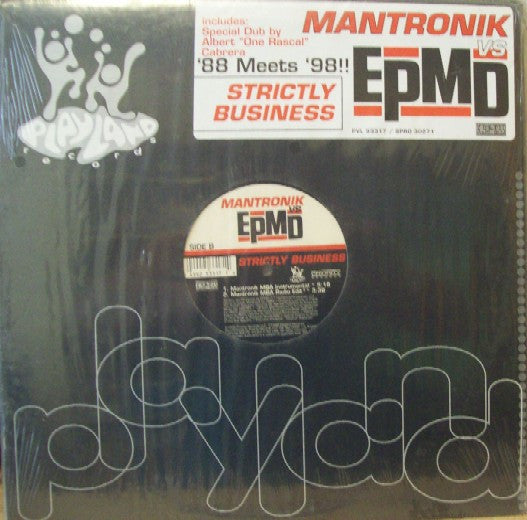 Mantronik* vs. EPMD : Strictly Business (12")