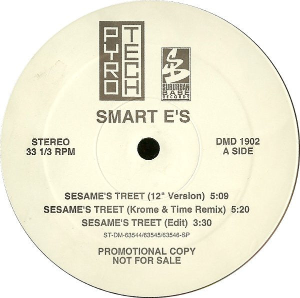 Smart E's : Sesame's Treet (12", Promo)