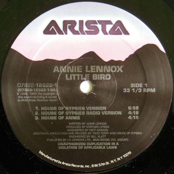 Annie Lennox : Little Bird (12")