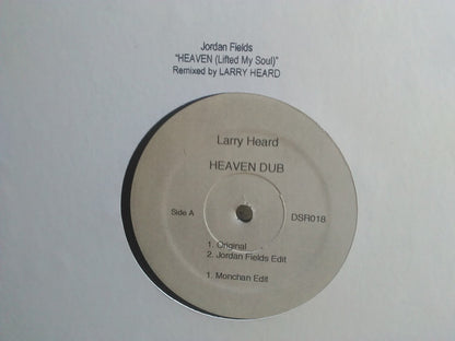Jordan Fields : Heaven (Lifted My Soul) (Remixed By Larry Heard) (12")