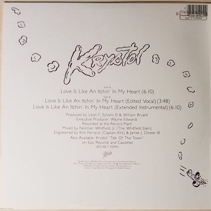 Krystol : Love Is Like An Itchin' In My Heart (12")