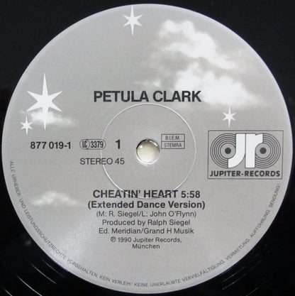 Petula Clark : Cheatin' Heart (12")