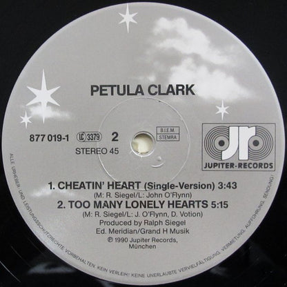 Petula Clark : Cheatin' Heart (12")