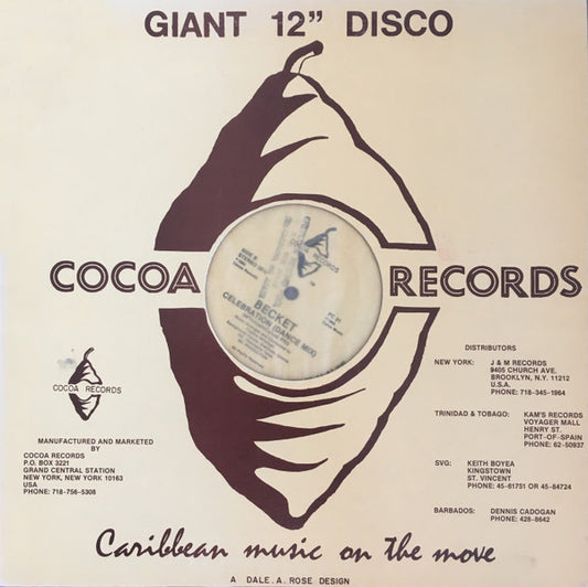 Alston "Beckett" Cyrus : Celebration (12")
