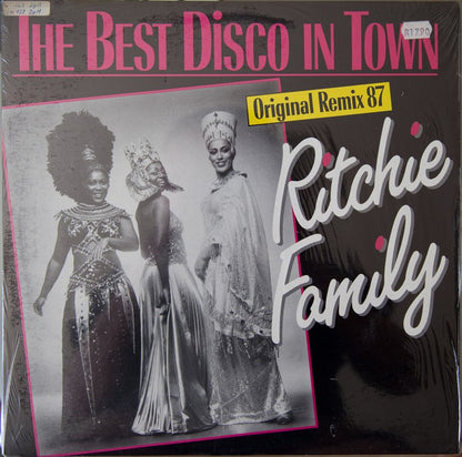 Ritchie Family* : The Best Disco In Town (Original Remix 87) (12", Blu)