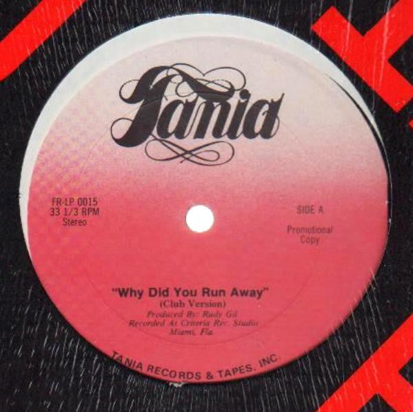 Rudy Gil : Why Did You Run Away (12", Promo)