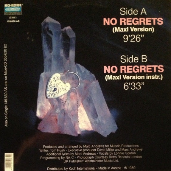 Quartzlock : No Regrets (12")