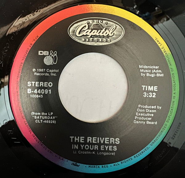 The Reivers : In Your Eyes / Jeanie (7", Single)