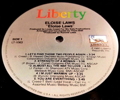Eloise Laws : Eloise Laws (LP, Album)
