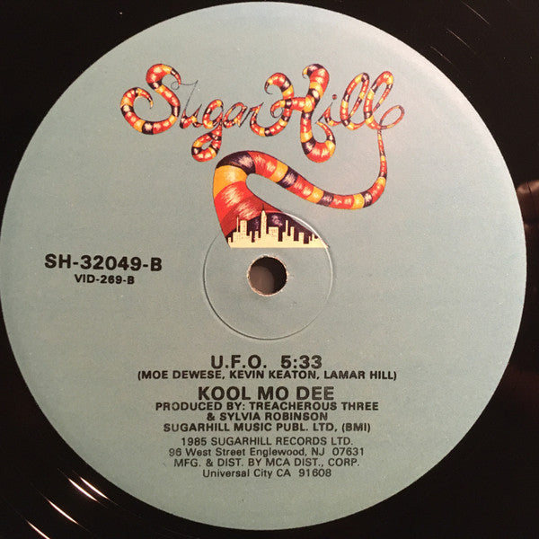 Kool Moe Dee : Turn It Up / U.F.O. (12")