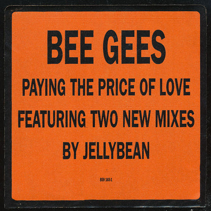 Bee Gees : Paying The Price Of Love (12")