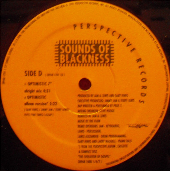 Sounds Of Blackness : Optimistic (2x12")