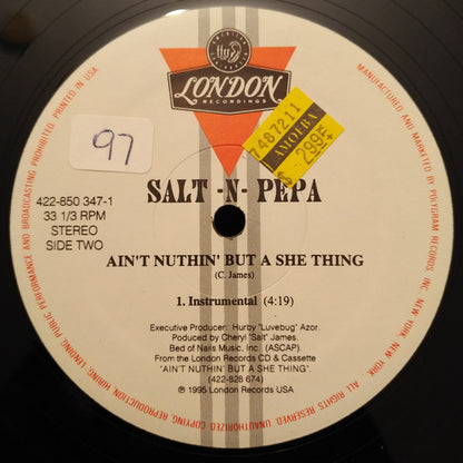 Salt 'N' Pepa : Ain't Nuthin' But A She Thing (12")
