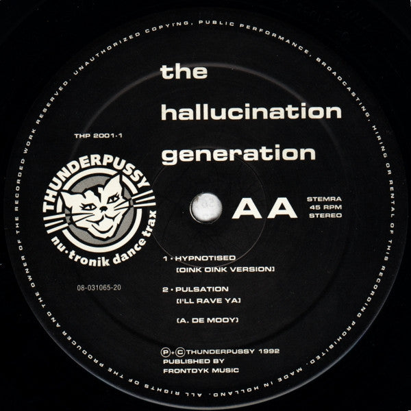 The Hallucination Generation : Somebody Give The Lord A Handclap (12")