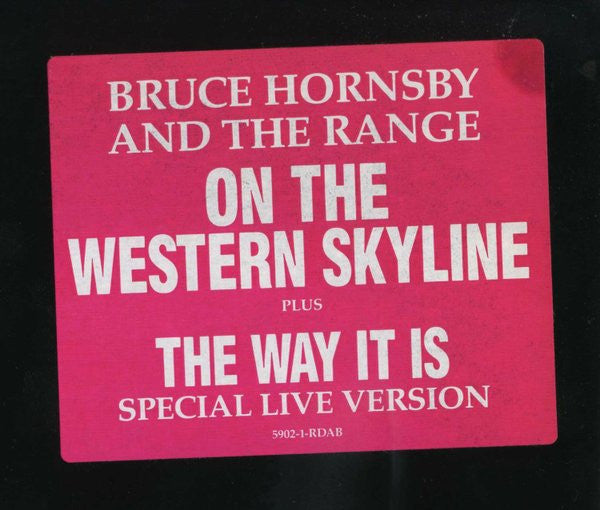 Bruce Hornsby And The Range : On The Western Skyline (12", Promo)