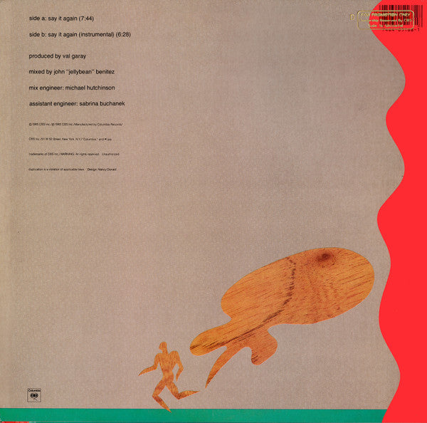 Santana : Say It Again (12")