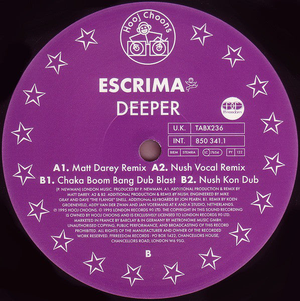 Escrima : Deeper (12")