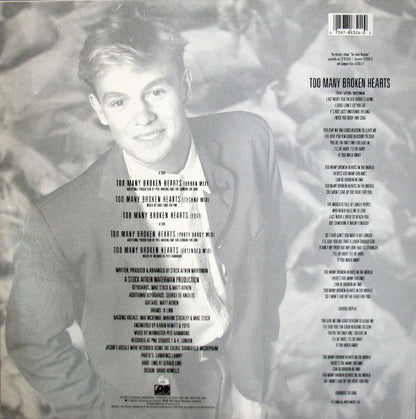 Jason Donovan : Too Many Broken Hearts (12")