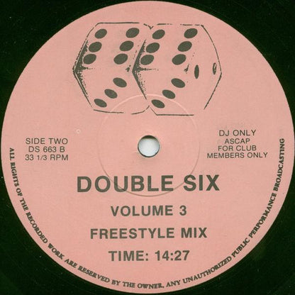 Various : Double Six Volume 3 (12", Mixed, Unofficial)