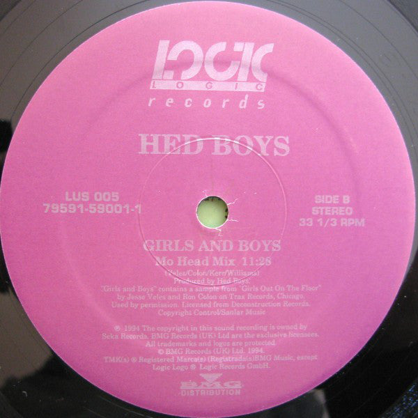 The Hed Boys* : Girls And Boys (12")
