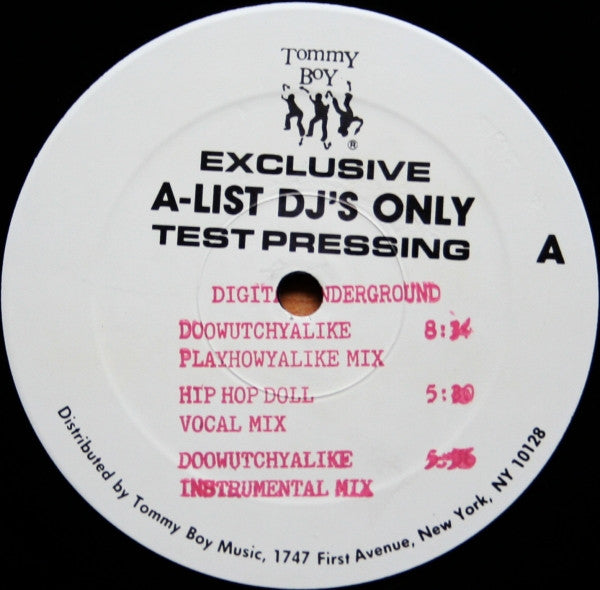 Digital Underground : Doowutchyalike (12", TP, Sta)