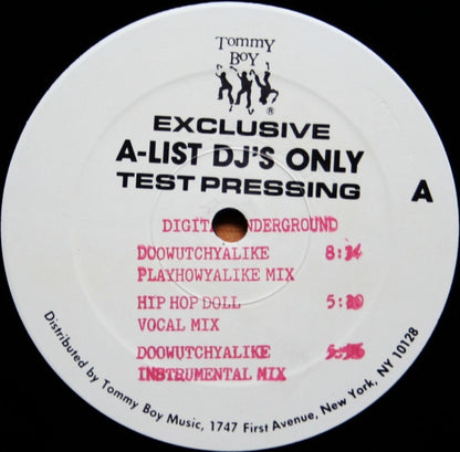 Digital Underground : Doowutchyalike (12", TP, Sta)