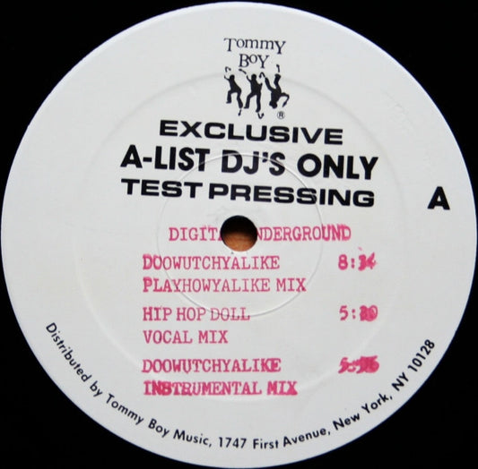 Digital Underground : Doowutchyalike (12", TP, Sta)