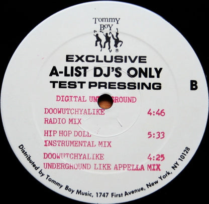 Digital Underground : Doowutchyalike (12", TP, Sta)