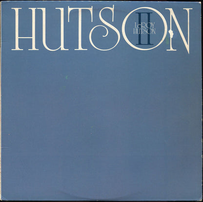 Leroy Hutson : Hutson II (LP, Album, Win)