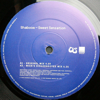 Shaboom : Sweet Sensation (12")