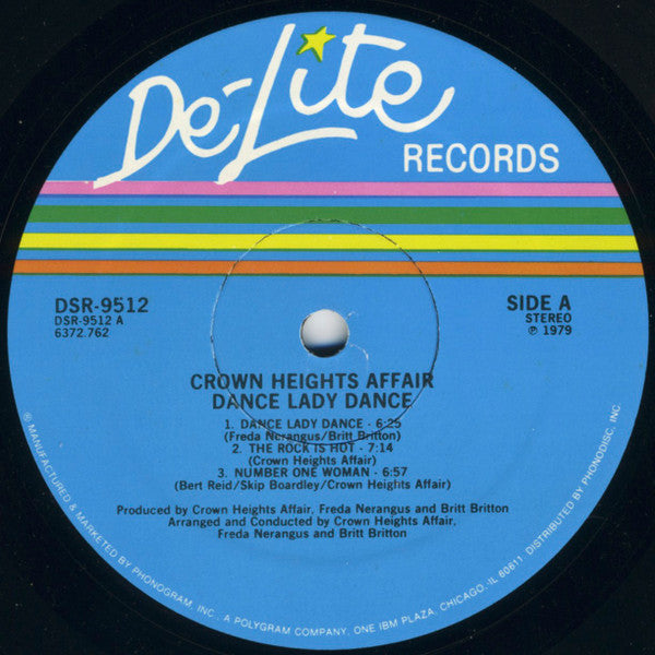 Crown Heights Affair : Dance Lady Dance (LP, Album)