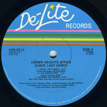 Crown Heights Affair : Dance Lady Dance (LP, Album)