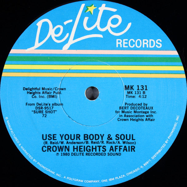 Crown Heights Affair : You Gave Me Love (12")