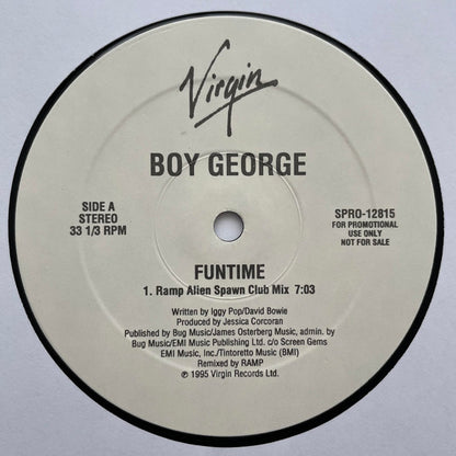 Boy George : Funtime (12", Single, Promo)