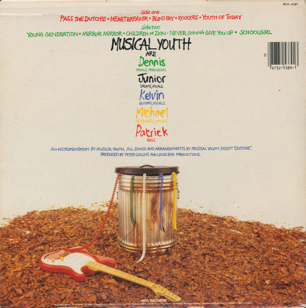 Musical Youth : The Youth Of Today (LP, Album, Glo)