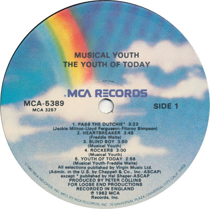 Musical Youth : The Youth Of Today (LP, Album, Glo)