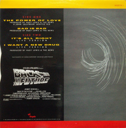 Huey Lewis And The News* : The Power Of Love (12", Single)