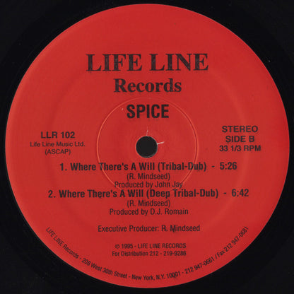 Spice (24) : Where There's A Will (12")