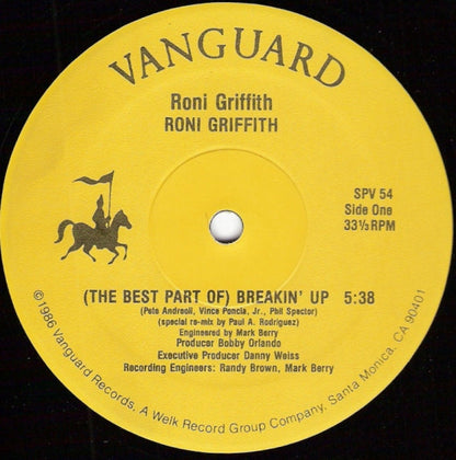 Roni Griffith : (The Best Part Of) Breakin' Up (12", RE)