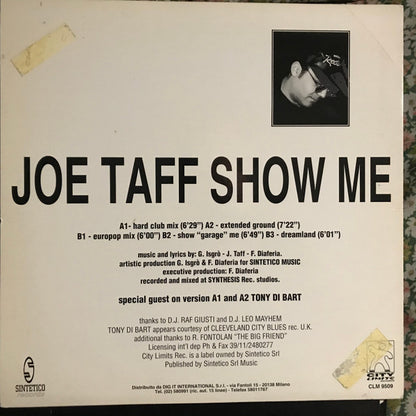 Joe Taff* : Show Me (12")