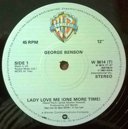 George Benson : Lady Love Me (One More Time) (12")