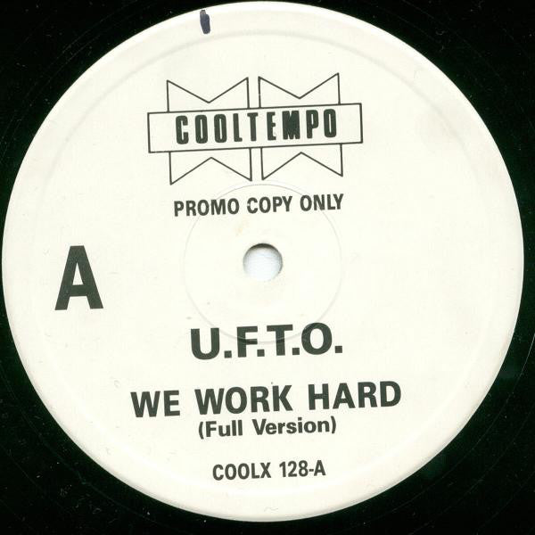 U.T.F.O.* : We Work Hard / Kangol And Doc (12", Promo)