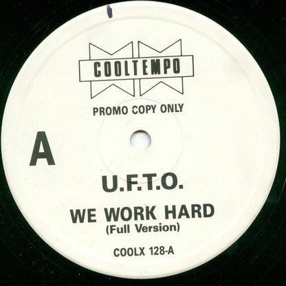 U.T.F.O.* : We Work Hard / Kangol And Doc (12", Promo)