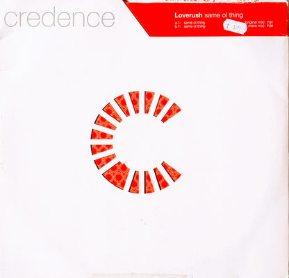 Loverush : Same Ol' Thing (12", Pic, Promo, Gol)