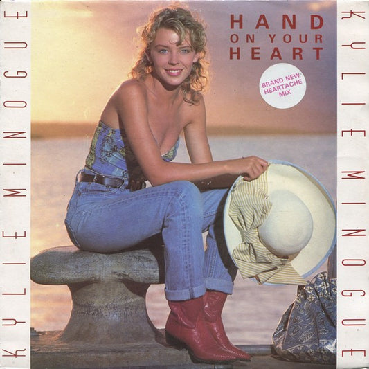 Kylie Minogue : Hand On Your Heart (Remix) (12", Single)