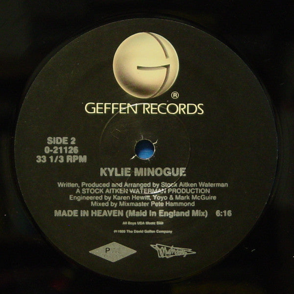 Kylie Minogue : It's No Secret (12", Maxi, Spe)