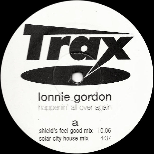 Lonnie Gordon : Happenin' All Over Again (12")
