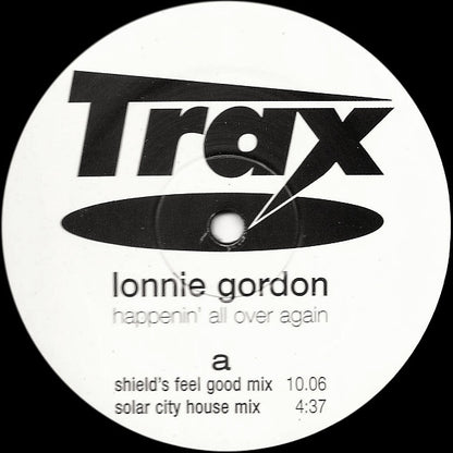 Lonnie Gordon : Happenin' All Over Again (12")